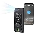 Lockly Visage Zeno Series Smart Lock, Facial Recognition & Fingerprint Keyless Entry Door Lock, Built-in Wi-Fi Deadbolt with Apple Home Key, PIN Genie