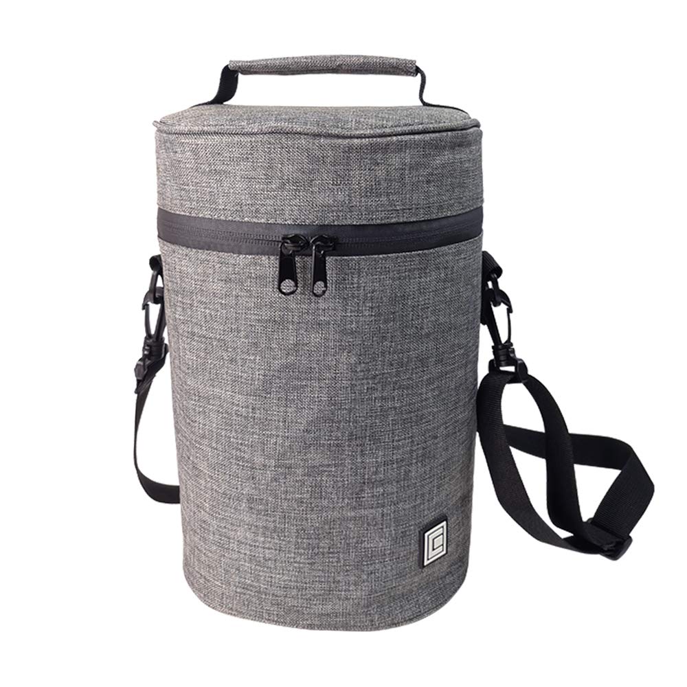 EMAQUIN Travel and Storage Carrying Case for Sonos Move/Sonos Move 2 Speaker(Both Compatible with Sonos Move/Move 2 and Charging Base,Sliver Grey)