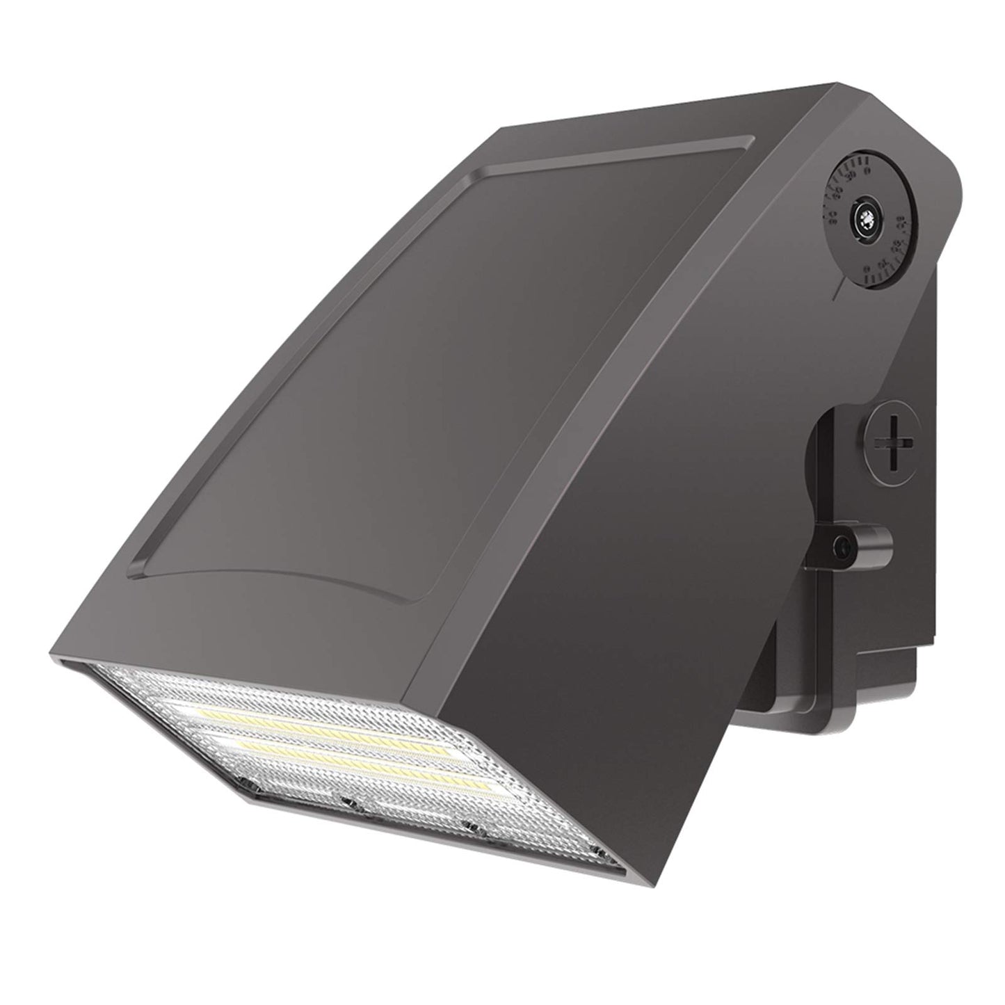 HYPERLITE LED Wall Pack Light: 40W 5200lm ETL Approved - IP65 Waterproof Full Cut-Off Adjustable Wall Pack LED Exterior Light for Garage House