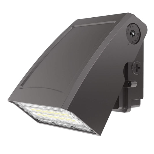 HYPERLITE LED Wall Pack Light: 40W 5200lm ETL Approved - IP65 Waterproof Full Cut-Off Adjustable Wall Pack LED Exterior Light for Garage House
