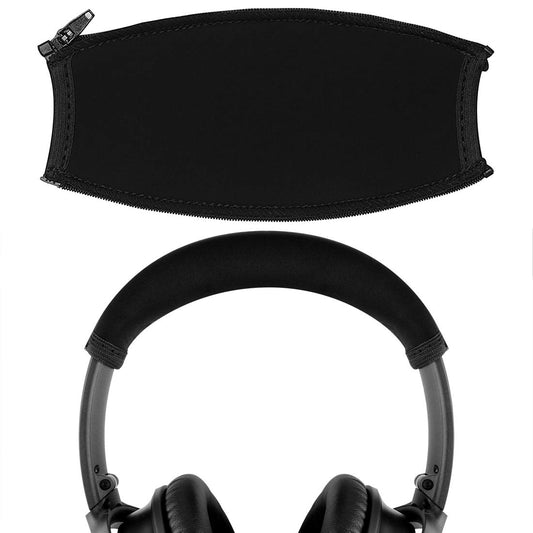 Geekria Flex Fabric Headband Cover Compatible with Bose QC45 QuietComfort 35II/QC35/QC25 Headphones, Replacement Repair Part, Sweat Cover, Easy DIY