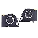 Fleshy Leaf CPU+GPU Cooling Fan Replacement for ASUS Rog Zephyrus G14 GA401I GA401IV GA401IU GA401IH GA401II GA401IH-BR7N2BL GA401IHR 12V 1A Series