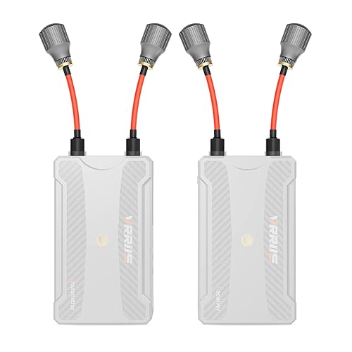 VRRIIS RHCP TX RX Antenna RP-SMA Male for Long Range Wireless Video Transmitter Receiver(Pack of 2)