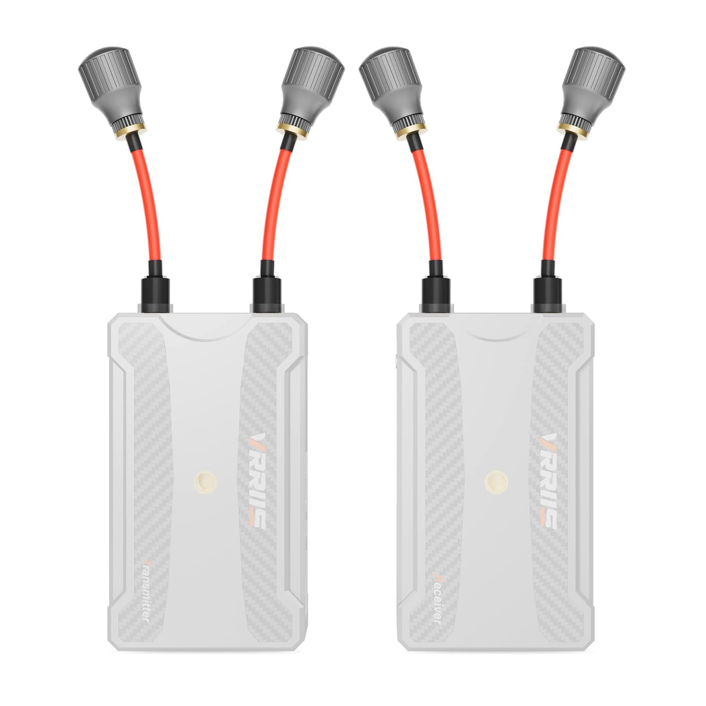 VRRIIS RHCP TX RX Antenna RP-SMA Male for Long Range Wireless Video Transmitter Receiver(Pack of 2)