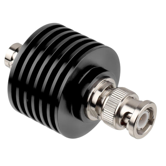 XRDS -RF BNC Male to BNC Female Coaxial RF Attenuator 10W 5dB, 50 Ohm Attenuator, 10W BNC Male to Female Connector, High-Power RF Coaxial Attenuator