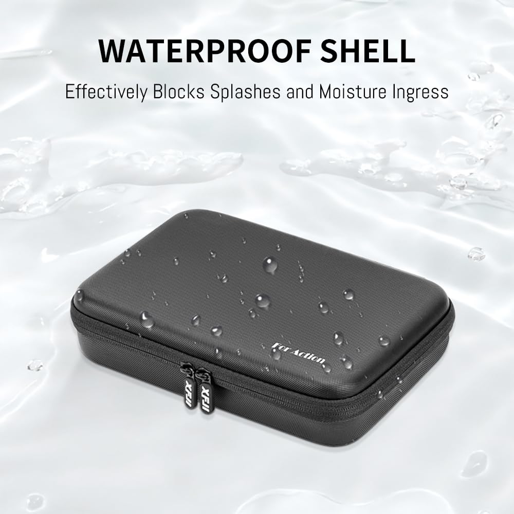 Osmo Action 5 Pro Carrying Storage Case for DJI Osmo Action 5 Pro/Action 4 3, Surface Waterproof Travel Portable Hard Bag Compatible With DJI Osmo