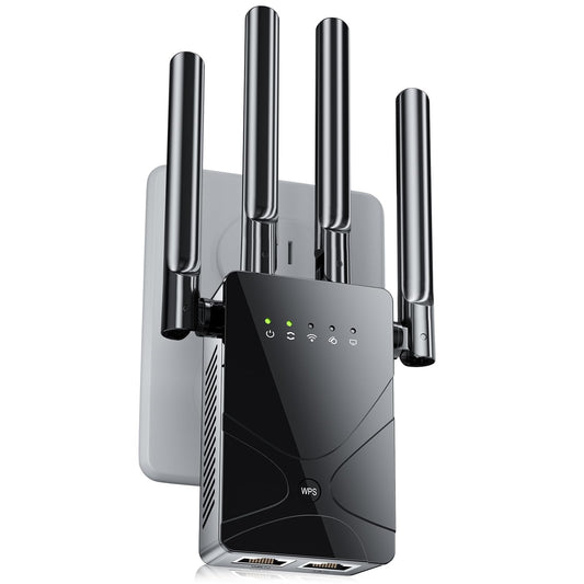 2026 WiFi Extender Signal Booster for Home, 15555 Sq.ft Long Range Internet Repeater-95% Faster,Strongest Wireless Router Amplifier w/Ethernet