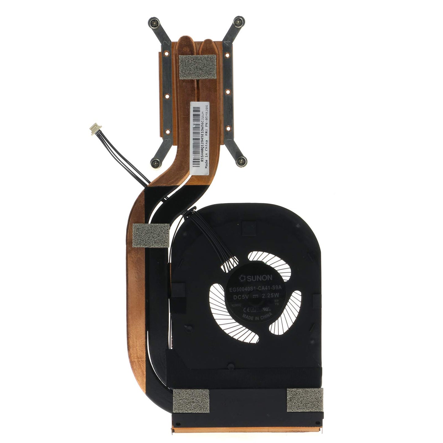 CPU Cooling Fan with Heatsink for 01YR204 Lenovo ThinkPad X1 Carbon 6Th Gen