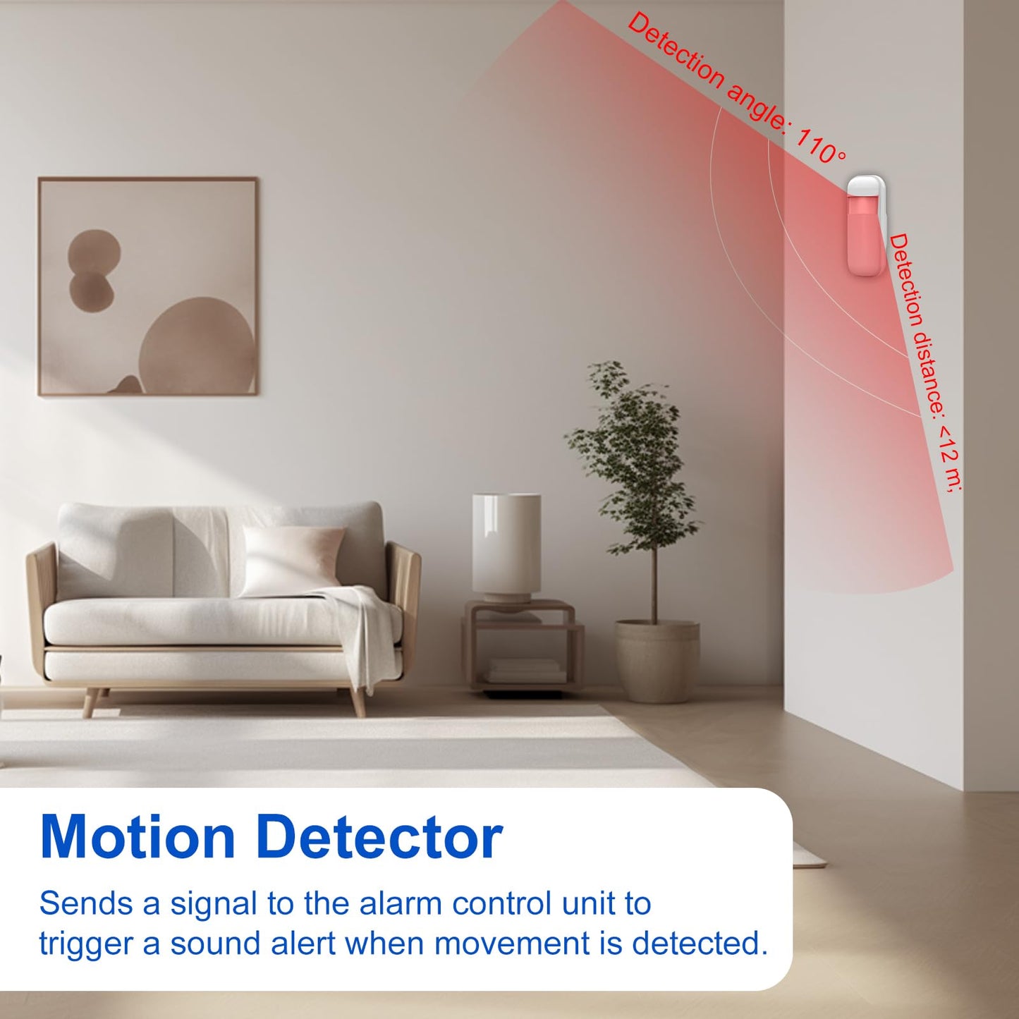 WiFi Wireless Alarm System for Home Security - 24/7 Protection Smart Home Devices 4.3" Touch Screen, GSM/4G+WiFi, App Instant Alerts, No Monthly Fee