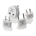 Conair Travel Plug Adapters, Universal Plug Adapters for Worldwide Travel by Travel Smart