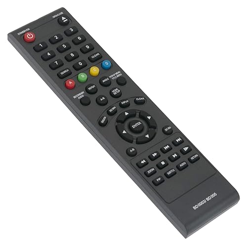 BD003 BD0003 BD005 Replace Remote Control fit for Insignia Blu-ray Disc Player NS-BRDVD4-CA NS-WBRDVD NS-WBRDVD1 NS-WBRDVD2 NS-WBRDVD2-CA NS-WBRDVD3