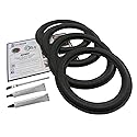 Carver 12 Inch Amazing Loudspeaker Foam Speaker Repair Kit FSK-12CARVERx4 (4 Pack)