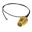 Tenmory MHF4 U.FL to SMA Female Connector Pigtail WiFi Antenna Extension Cable (10 inch (4 Pcs))