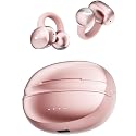 NEOQOQO A50 Clip on Earbuds, Bluetooth 6.0 Wireless Open Ear Headphones w/5.3g Weightless Comfort,48H Playtime,3D Soundstage,Clear Call