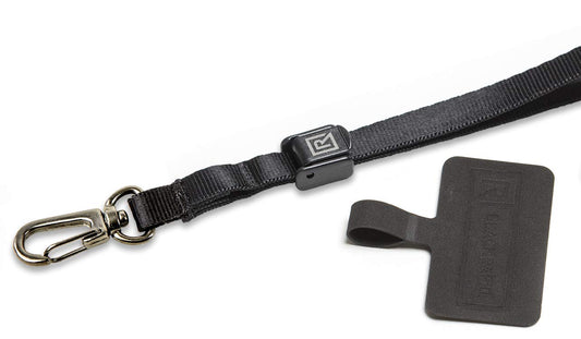 BLACKRAPID Wander-Lanyard Set for Smartphone, 17.5" (35" in a Loop) Neck Strap with Tether Tab