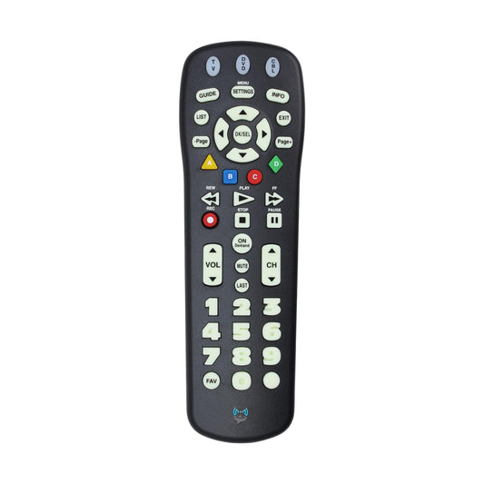 SatelliteSale TV Remote Control UR3-SR3S Big Button Remote Control Replacement for Spectrum Set-top Cable Boxes