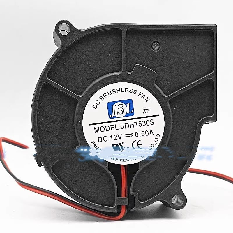1 PCS JDH7530S Blower JDH7530S 12V 0.50A 7530 Humidifier Cooling Fan