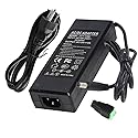 IEIK 12V 8A 96W Power Supply Adapter AC to DC Converter Charger AC 110V ~ 240V to DC 12V 8Amp Transformer for Water Pump, CCTV, Computer Project