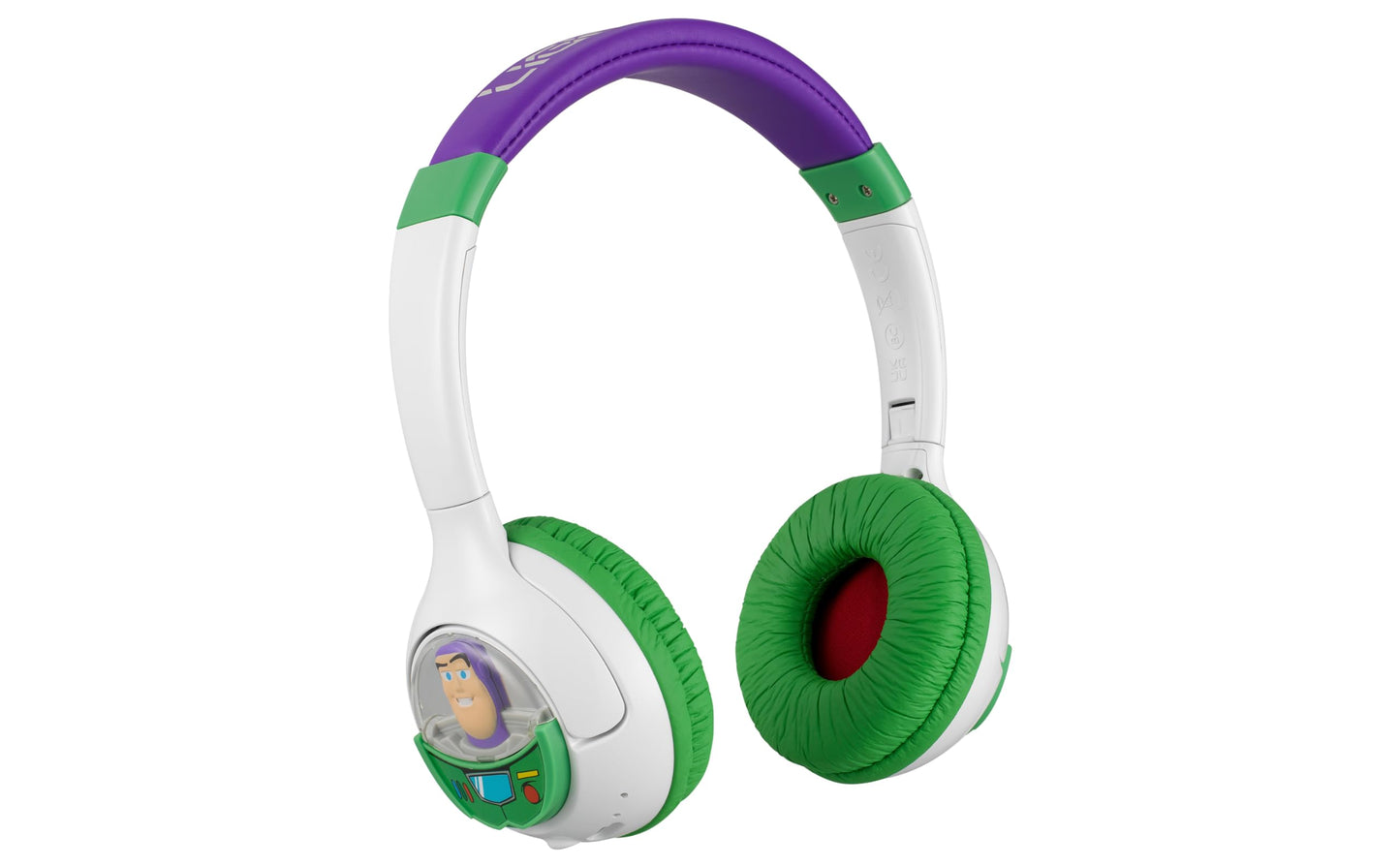 Toy Story 5 Buzz Lightyear Bluetooth Headphones for Kids, Wireless Headphones for School, Home or Travel