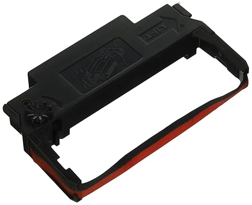 PCI Brand Compatible 18-Pack Ribbon Replacement for Epson ERC-30 Black-Red Printer Ribbons 18-Pack