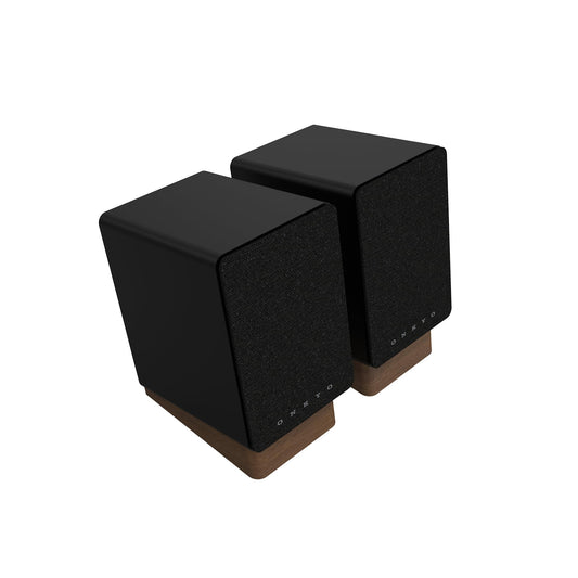 Onkyo Creator Series GX-10DB Powered Speakers, Black - 3" woofer, USB/C, line/Phono, Optical Ports and Bluetooth 5.3 LE Audio connectivity