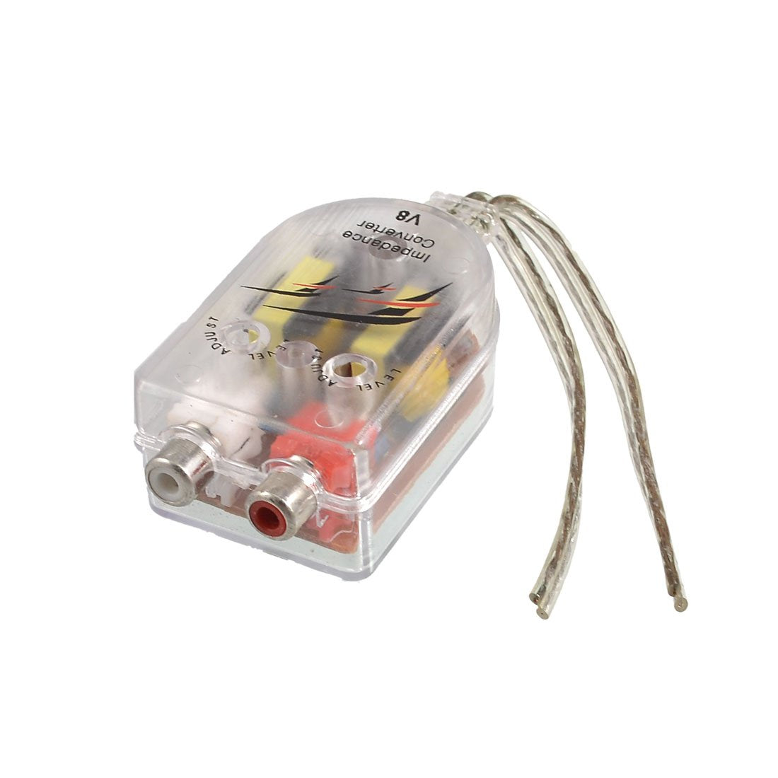 uxcell High to Low Impedance Speaker to RCA Line for Vehicle
