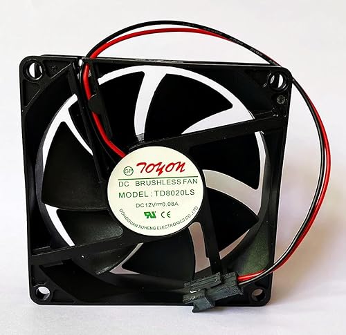 SHRISHMA New TD8020LS Refrigerator Water Dispenser Fan TD8020LS DC12V 0.08A 8CM 80×80×20mm Cooling Fan