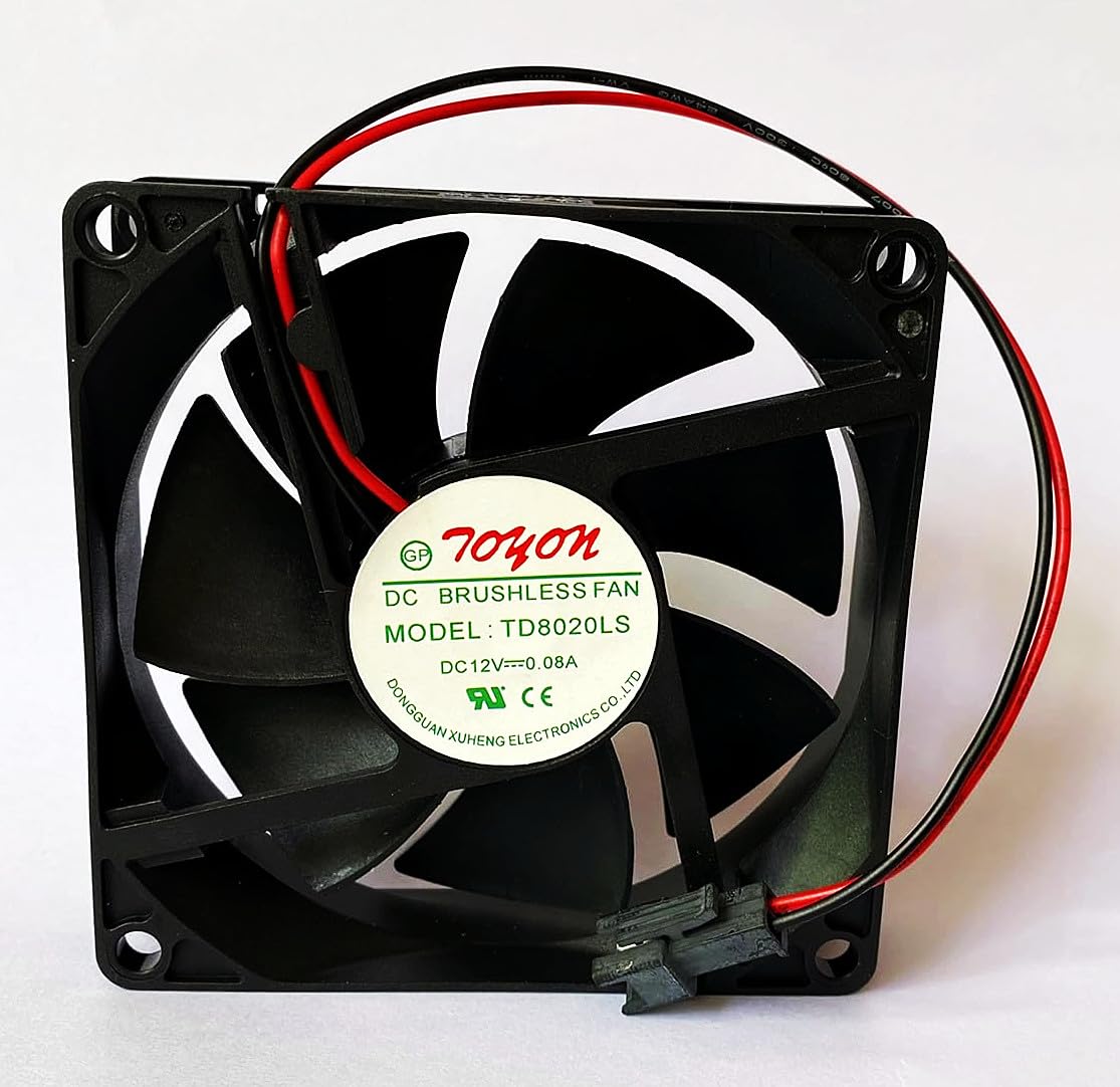 SHRISHMA New TD8020LS Refrigerator Water Dispenser Fan TD8020LS DC12V 0.08A 8CM 80×80×20mm Cooling Fan