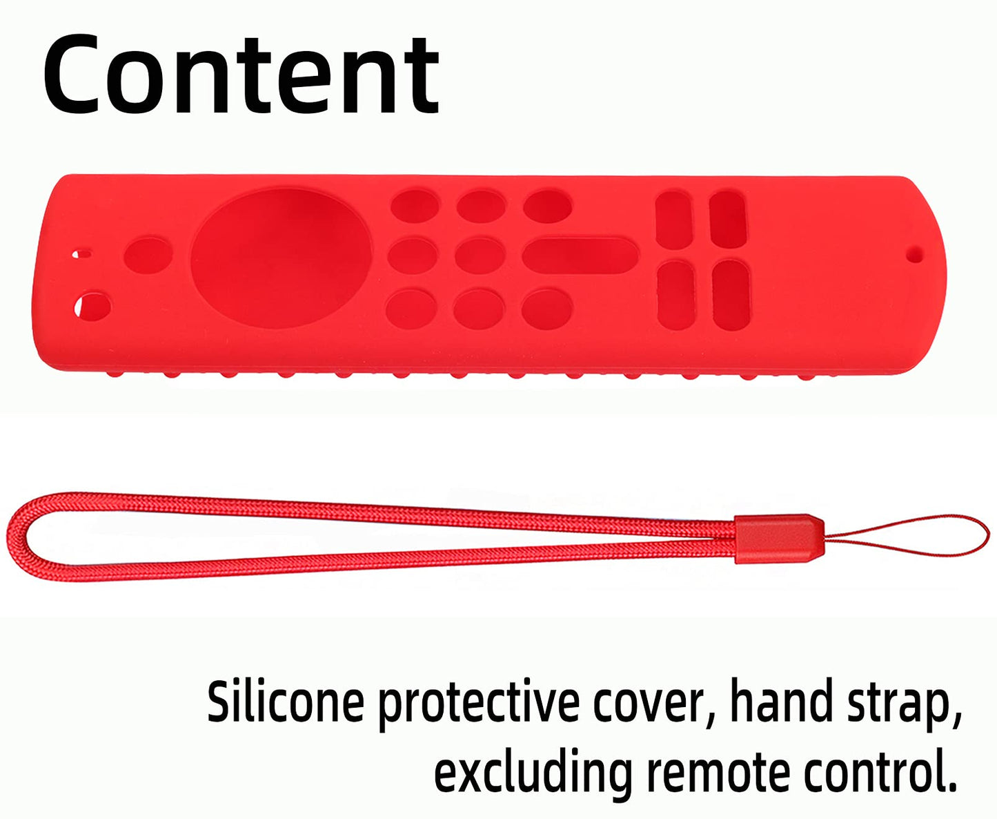 Hi Color Silicone Cover Compatible with 5.6 Inch Fire TV Stick (3rd Gen) Remote Firestick Remote Cover for Firesticksticktv Silicone Protective Case