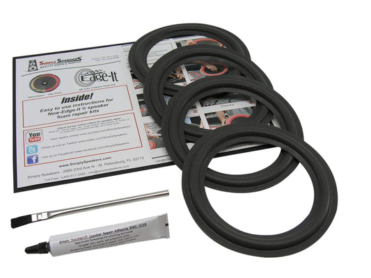 Advent Laureate 6.5 Inch Foam Speaker Repair Kit FSK-6.5-4 (4 Pack)