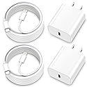 for iPhone Charger Fast Charging, MFi Certified USB C Wall Charger with 2Pack 6FT USB C to Lightning Cable, for iPhone Cable Fast Charging Compatible…