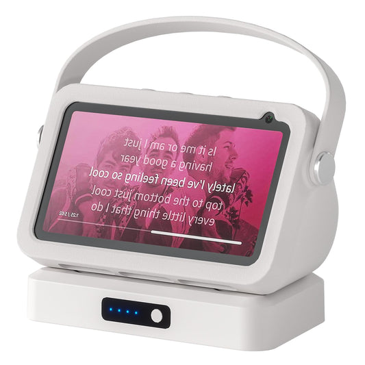 Blanou Show 5 Battery Base, Portable Show 5 1st Gen Battery Base,Smarts Speaker Battery Stand 10000 mAh 11Hours Work Time, Not Compatible Show5 3rd