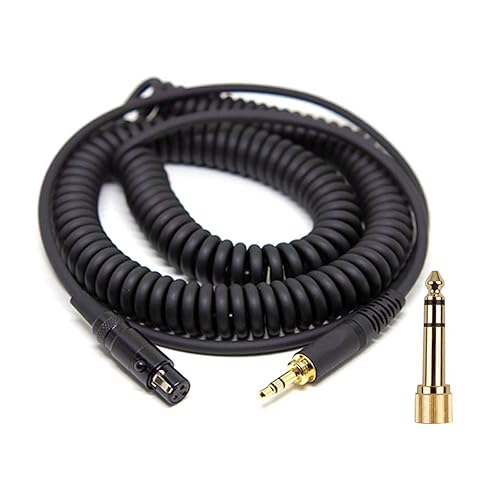 Rhinenet Extension Coiled DJ Cable for AKG Q701 K702 K271 K272 K240 MKII K242 K267 k141 k171 Headphones
