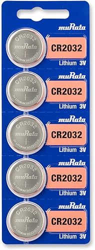 Murata CR2032 Battery DL2032 ECR2032 3V Lithium Coin Cell (15 Batteries)