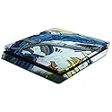 MightySkins Skin Compatible with Sony PS4 Slim Console - Robo Shark | Protective, Durable, and Unique Vinyl Decal wrap Cover | Easy to Apply, Remove