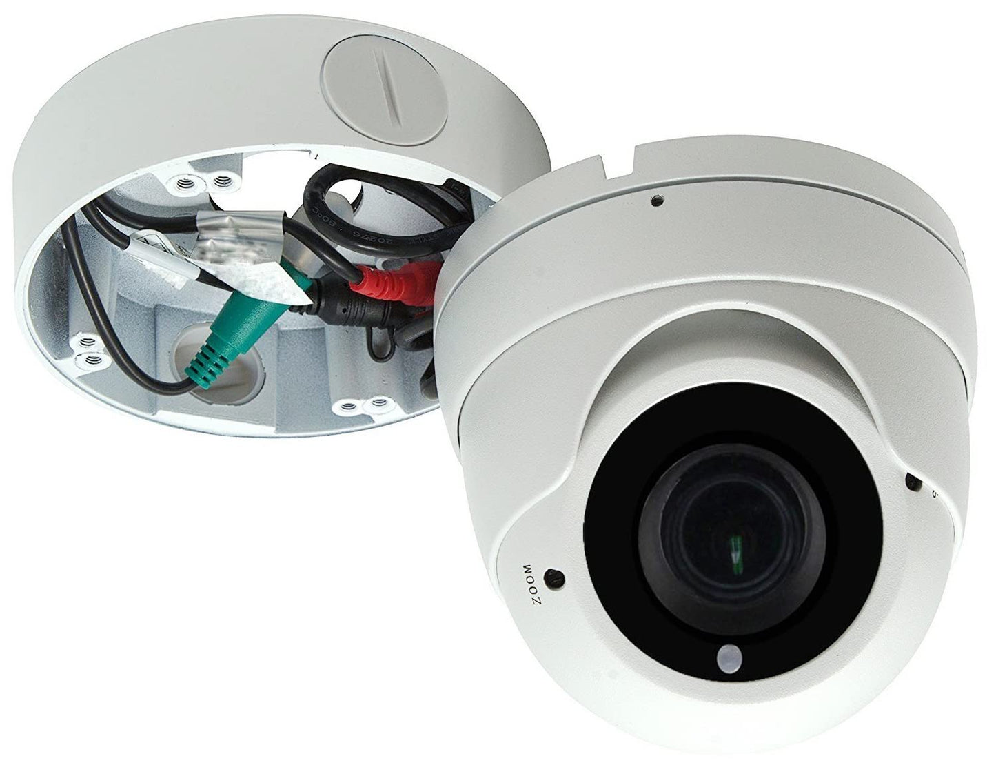 Evertech 4 Pcs. 3.75" Camera Mounting Base Junction Outlet Box for Eyeball/Turret/Dome and Bullet CCTV Security Cameras