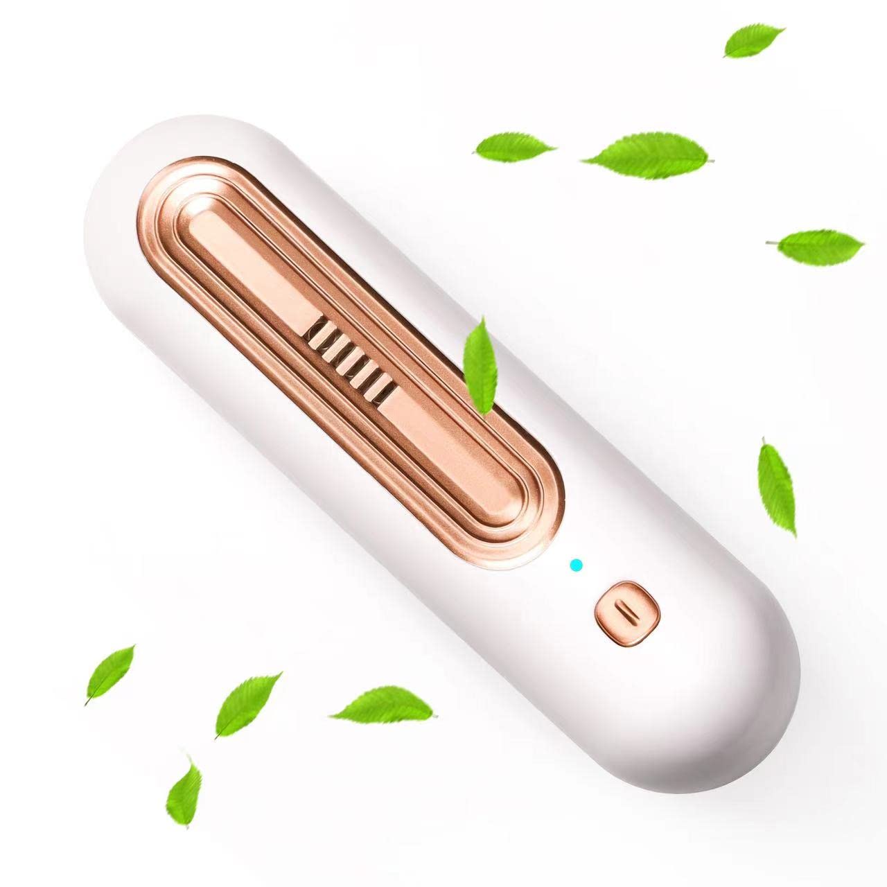 Mini USB Fridge Deodorizer - Portable Rechargeable Closet Deodorizer - Refrigerator Odor Eliminator for Fridge Kitchen, Closet, Room, Pet, Car