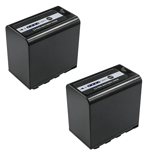 Kastar 2-Pack AG-VBR89G Battery 7.4V 8850mAh Replacement for Panasonic HC-X2 4K Camcorder, Panasonic HC-X20 4K Mobile Camcorder