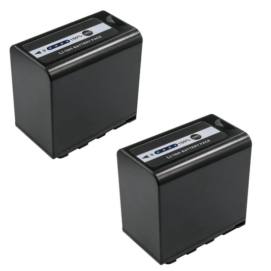 Kastar 2-Pack AG-VBR89G Battery 7.4V 8850mAh Replacement for Panasonic HC-X2 4K Camcorder, Panasonic HC-X20 4K Mobile Camcorder