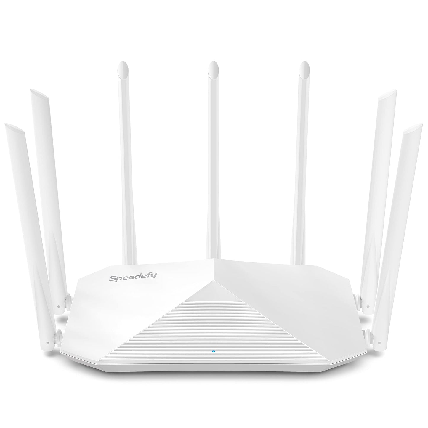 Gigabit WiFi Router, Dual Band Smart Wireless Router, Speedefy AC2100 4x4 MU-MIMO & 7 External Antennas for Strong Signal and High Speed, Parental