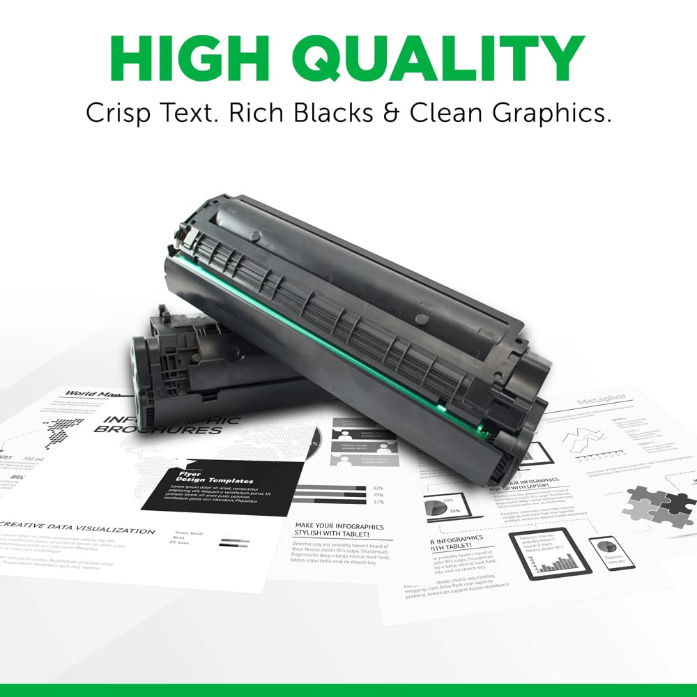 Clover Remanufactured Toner Cartridge Replacement for Xerox 106R03582 | Black | High Yield