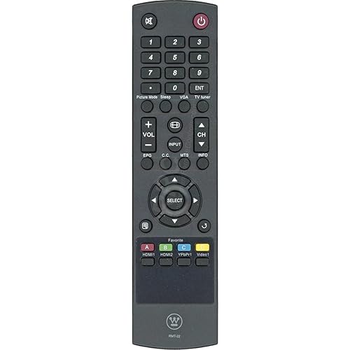 WESTINGHOUSE OEM Original Part: RMT-22 TV Remote Control