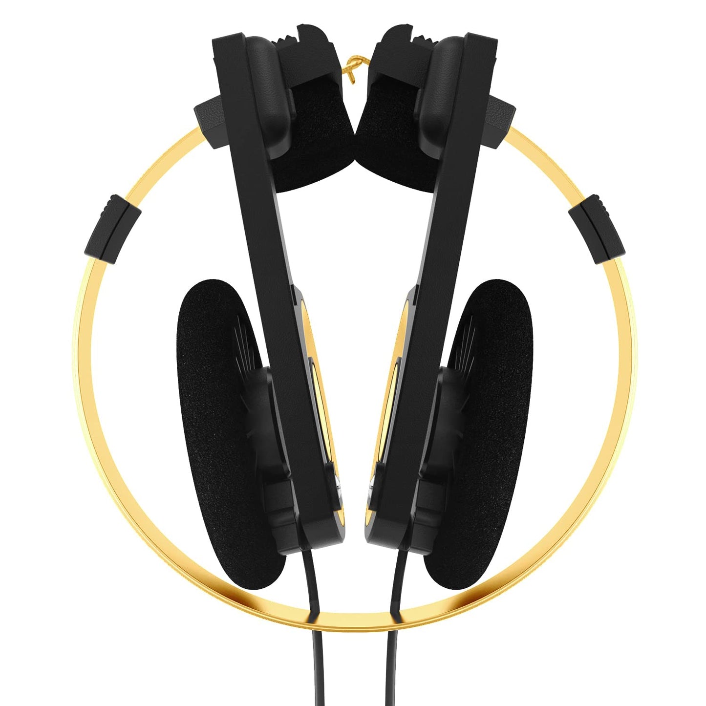 Koss Porta Pro Limited Edition Retro Style On-Ear Headphones, Black Gold