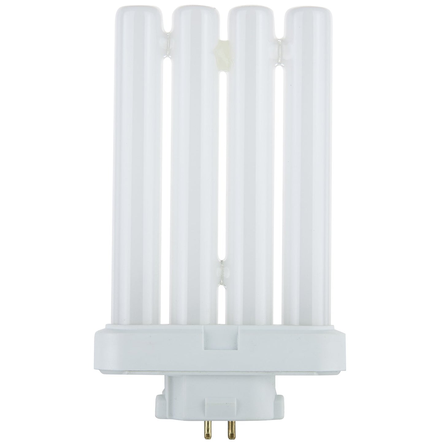 Sunlite FML27/30K Quad Tube Plug-in Compact Fluorescent Light Bulb, FML 4-Pin, 27 Watts, 1500 Lumens, 3000K Warm White, 4-Pin (GX10q4) Base, 120