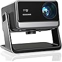 GooDee Video Projector With Wifi And Bluetooth, Smart Portable Projector Movie System Compatible With Netflix/Dolby Audio/Auto Focus & Keystone, 4k