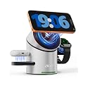 Acer Prime 3 in 1 Charging Station for Apple - Magnetic iPhone Wireless Charging Station, Magsafe Charger Stand for iPhone 17 16 15 14 13 12 - Apple