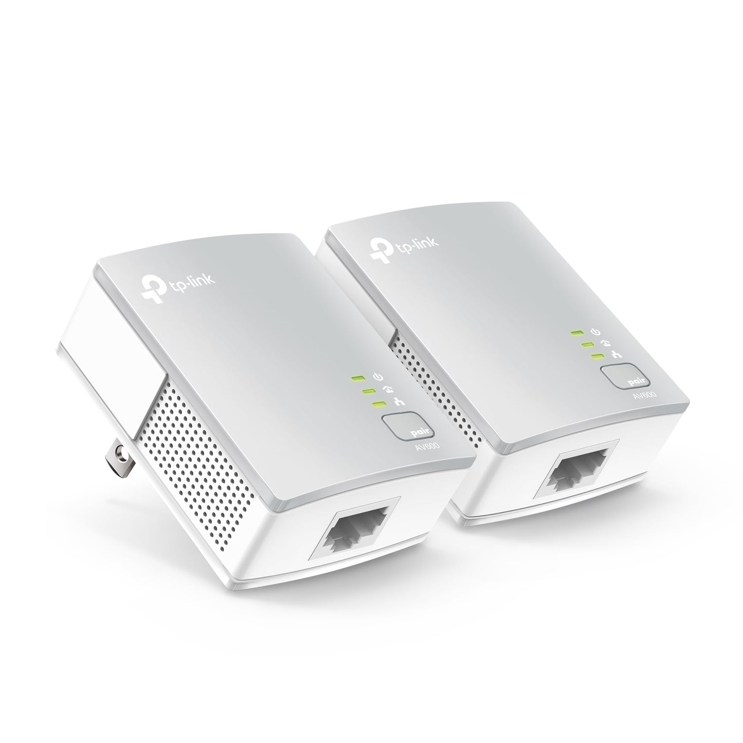 TP-Link AV600 Powerline Ethernet Adapter Kit - Gigabit Port, Plug Pair &Play, Power Saving, Nano Sized Powerline Network Adapter (TL-PA4010 KIT)