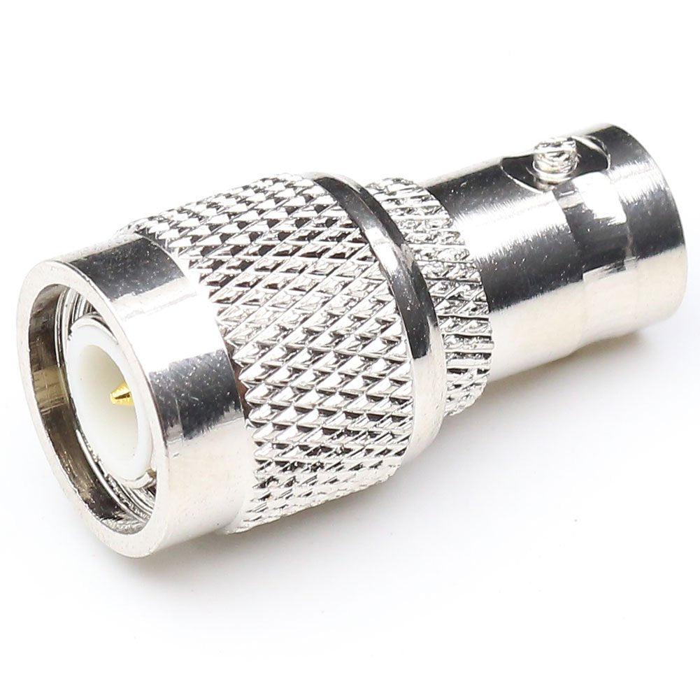 ANHAN TNC Male Plug to BNC Female Jack Adapter RF coaxial Coax Adapter 2Pack