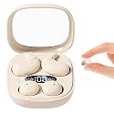 AIKESI Mini Invisible Earbuds, Wireless Sleep Earbuds for Sleeping, Small Flat Hidden Earbuds for Side Sleepers, Discreet in-Ear Headphones for Small