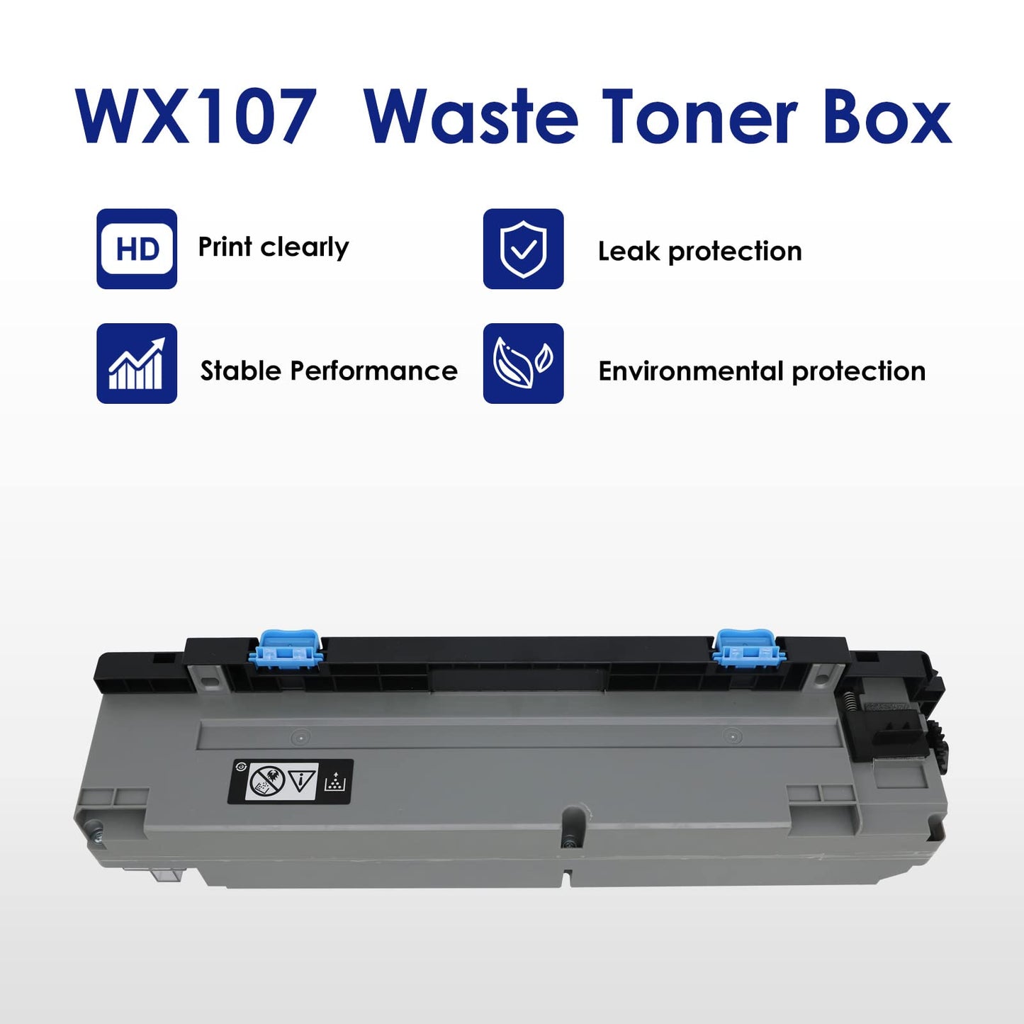 CULater WX-107 Compatible Waste Toner Box Replacement for WX107 Waste Toner Container for Konica Minolta Bizhub C250i C300i C360i C450i C550i C650i
